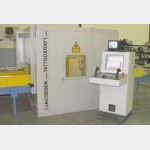 Полностью автоматический рентгеновский осмотр колеса машины
