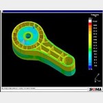 3D моделирования программного обеспечения для полимерных инъекции процессов
