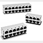 RJ45 2xN порта панели