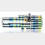 Pluggable рельсовых терминальный блок