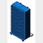 Широкополосные RFI поглотителя стене модуля