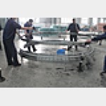 Двойной осевой шара поворотного круга