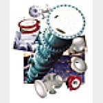 PTFE выстроились трубы