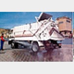 Сбор отходов автомобиля: rearloader