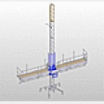 Одноместный Мачтовые рабочие платформы