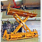 На воздушной подушке стол Scissor лифт