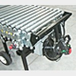 Выдвижная и мобильных driven роликовый конвейер