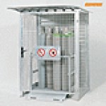 Безопасность хранения: шкаф для газовых баллонов
