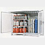 Безопасность хранения: шкаф для газовых баллонов