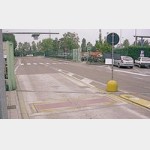Ось весовой платформой и индикатор