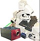 3D модель микро изготовление лазерного модуля для микроскопа